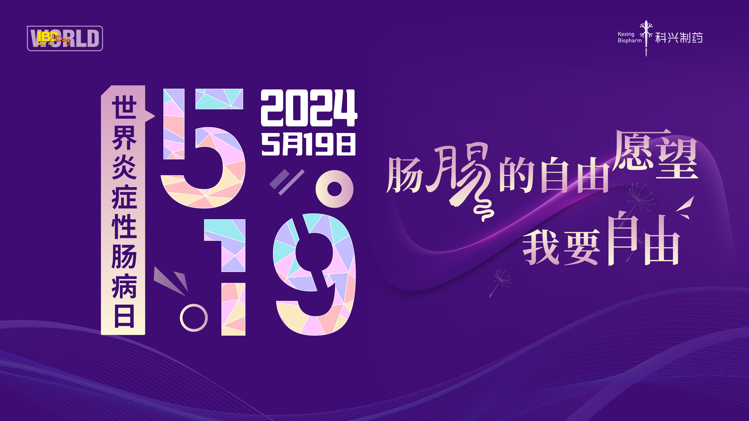 5.19世界炎癥性腸病日 | 愛在鵬城，點亮紫色